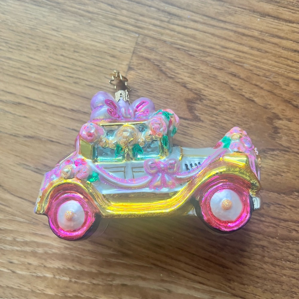 Christopher Radko - Just Married Roadster